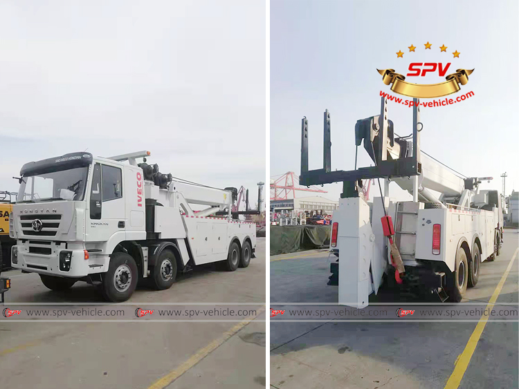 40 Tons Heavy Duty Rotator Wrecker IVECO - Truck in port1 40 Tons Heavy Duty Rotator Wrecker IVECO - Truck in port1